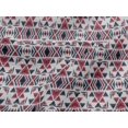 thumbnail image 4 of oneOone Viscose Jersey Fabric Triangle Ikat Print Fabric By The Yard 60 Inch Wide, 4 of 5