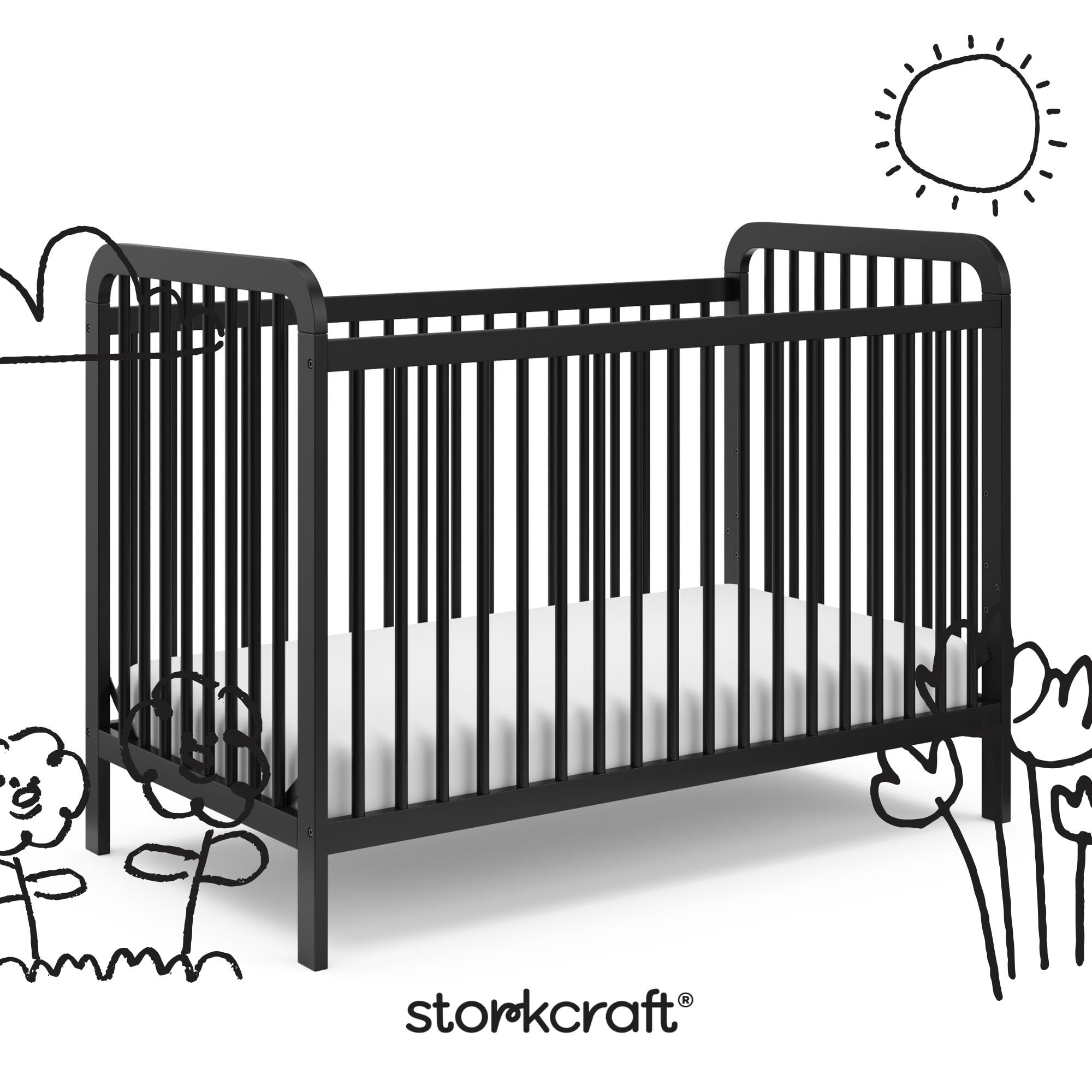 Lit de Bébé 3-en-1 Pasadena de Storkcraft