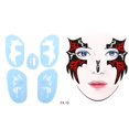 thumbnail image 4 of Ensemble de 6 Styles de Pochoirs pour Peinture de Visage, Pochoirs Réutilisables pour Animaux de Compagnie, Pochoirs pour Peinture de Visage, Gabarit de Peinture Corporelle DIY, 4 of 8