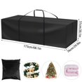 thumbnail image 3 of Sac de Rangement pour Coussins Housse de Protection pour Meubles de Jardin avec Poignée Zippée Sac Imperméable pour Coussins de Patio Sac Anti-Poussière pour Arbre de Noël pour Meubles de Patio Extérieur, 3 of 8