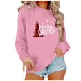 thumbnail image 1 of Pisexur Sweat-Shirt de Noël Décontracté à Manches Longues Col Rond pour Femmes, Chandail Ample et Confortable, Imprimé Mode Festival Automne, 1 of 4