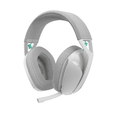 Logitech G321 LIGHTSPEED Wireless Bluetooth Gaming Headset for PC, PS4, PS5, Nintendo Switch, Mobile - White