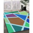 thumbnail image 3 of Ahgly Company Tapis Rectangulaire Lavable en Machine Intérieur Transitionnel Violet, 3 Pieds x 5 Pieds, 3 of 7