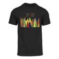 thumbnail image 1 of Gravity Trading Mens Stay Wild Forest Short-Sleeve T-Shirt - Black - 3XL, 1 of 1
