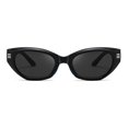thumbnail image 1 of Cat Eye Glasses for Women Hexagonal Eye Pack Vise Z87 Frame Light Blocking Lens Thin Wire Glasses Big Frame Women Hot for Women 70's Glasses Rectangular for Women Non compatible with Polarized for, 1 of 4