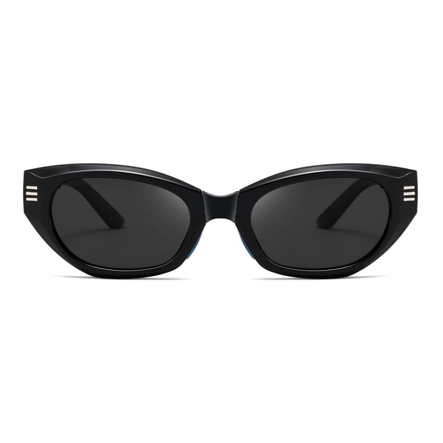 Cat Eye Glasses for Women Hexagonal Eye Pack Vise Z87 Frame Light Blocking Lens Thin Wire Glasses Big Frame Women Hot for Women 70's Glasses Rectangular for Women Non compatible with Polarized for