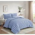 thumbnail image 1 of 3 Pieces Seersucker Comforter Set, 1 of 3