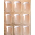 thumbnail image 2 of KISS Fast French - Broadway Peach - Fake Nail, Real Short, 2 of 5