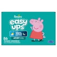 thumbnail image 1 of Pampers Easy Ups Training Underwear Peppa Pig Size 6 (4T5T), 1 of 21
