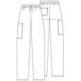 thumbnail image 2 of Sivvan Pantalon d'Uniforme Unisexe à Jambe Fuselée avec Cordon, 2 of 5