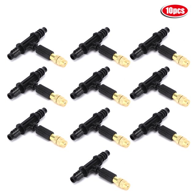 Watering Accessories,10Pcs Misting Water Nozzle Garden Accessories Water Nozzle Proven Performance