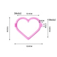 thumbnail image 2 of Heart Pancake Molds, Reusable Kitchen Bakeware, Elegant Silicone Design, Non-Stick Cooking Benefit, Bakeware Set, Gourmet Baking, Flexible Mold Shape, Food-Grade Silicone, Household Cooking, 2 of 3