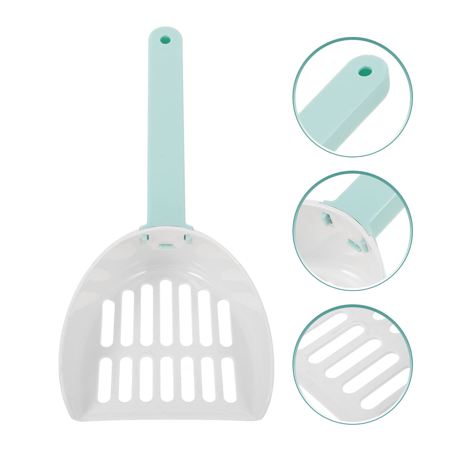 KAKOWELY litter cat scoop Cat Litter Scoop Comfortable Grip 1Set