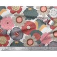 thumbnail image 2 of Soimoi Cotton Duck Fabric Flower Artistic Decor Fabric Printed Yard 56 Inch Wide, 2 of 3