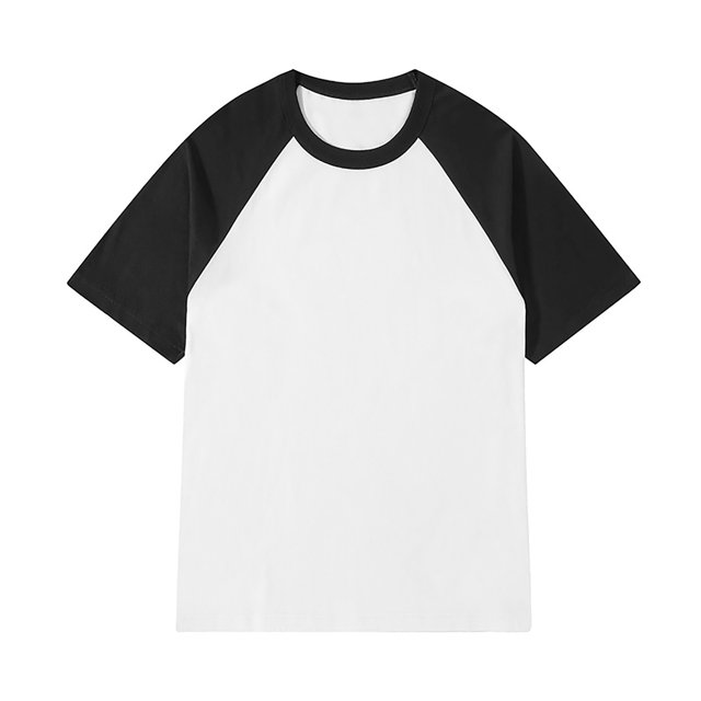 LUOGENLI T-shirts pour Homme pour Hommes T-Shirt Patchwork à Col Rond T-Shirt à Contraste de Couleurs Rétro à Épaules Lourdes T-Shirt Uni Ample à Manches Courtes T-shirts pour Homme T-Shirt Graphique Drôle Pâques Noir m
