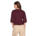 thumbnail image 3 of George Women's Elbow-Sleeve Oversized Top, 3 of 6