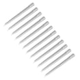 thumbnail image 2 of Twisted Long Candle, Decoration Metallic Twisted Candlestick Dripless Soy Wax Smokeless Taper  For Party Gold,Silver, 2 of 8