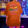 thumbnail image 4 of LSLJS Oversized T Shirts for Women Plus Size Slogan Graphic Drop Shoulder Short Sleeve Tops Summer Loose Pullover Tees, 4 of 8