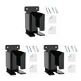 thumbnail image 4 of Transemion Organise des Outils de Rasage avec un Support de Rasoir Durable et Exquis Facile à Installer Noir 3Set, 4 of 6