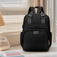 thumbnail image 4 of Nursing Backpack, Diaper Bag, Dry Wet Separation Multifunctional Milk Storage Insulated Backpack with Portable Crib, Straps, 1 Pack, 4 of 5