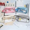 thumbnail image 1 of YAOMOBB Pen Organizer Bag Large Capacity Pencil Case Double Layer Waterproof Storage for Items, 1 of 7