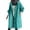 Blue, variant on 2025 Loose Comfortable Hooded Coat Ski Jacket Women Plus Size Outwear Womens Elegant Windbreaker Rain Coats Plus Size Wild Winter Women's Coat