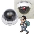 thumbnail image 1 of Dummy Dome CCTV Camera Outdoor Indoor Fake CCTV Security Camera Hemispherical Flashing LED Simulation Camera, 1 of 5