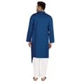 thumbnail image 4 of Atasi Kurta Pyjama Indien Ensemble 2 Pcs pour Hommes Tenue de Fête Robe Traditionnelle Tenue Ethnique, 4 of 7