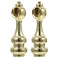 thumbnail image 1 of Shisuyan Wine Cabinet Railing Hardware Rectangular Zinc Alloy 2Pcs 1.7In, 1 of 8