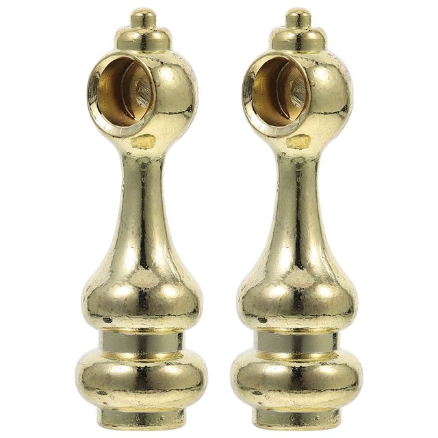 Shisuyan Wine Cabinet Railing Hardware Rectangular Zinc Alloy 2Pcs 1.7In