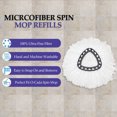 thumbnail image 4 of Spin Mop refill 4pcs White, 4 of 8