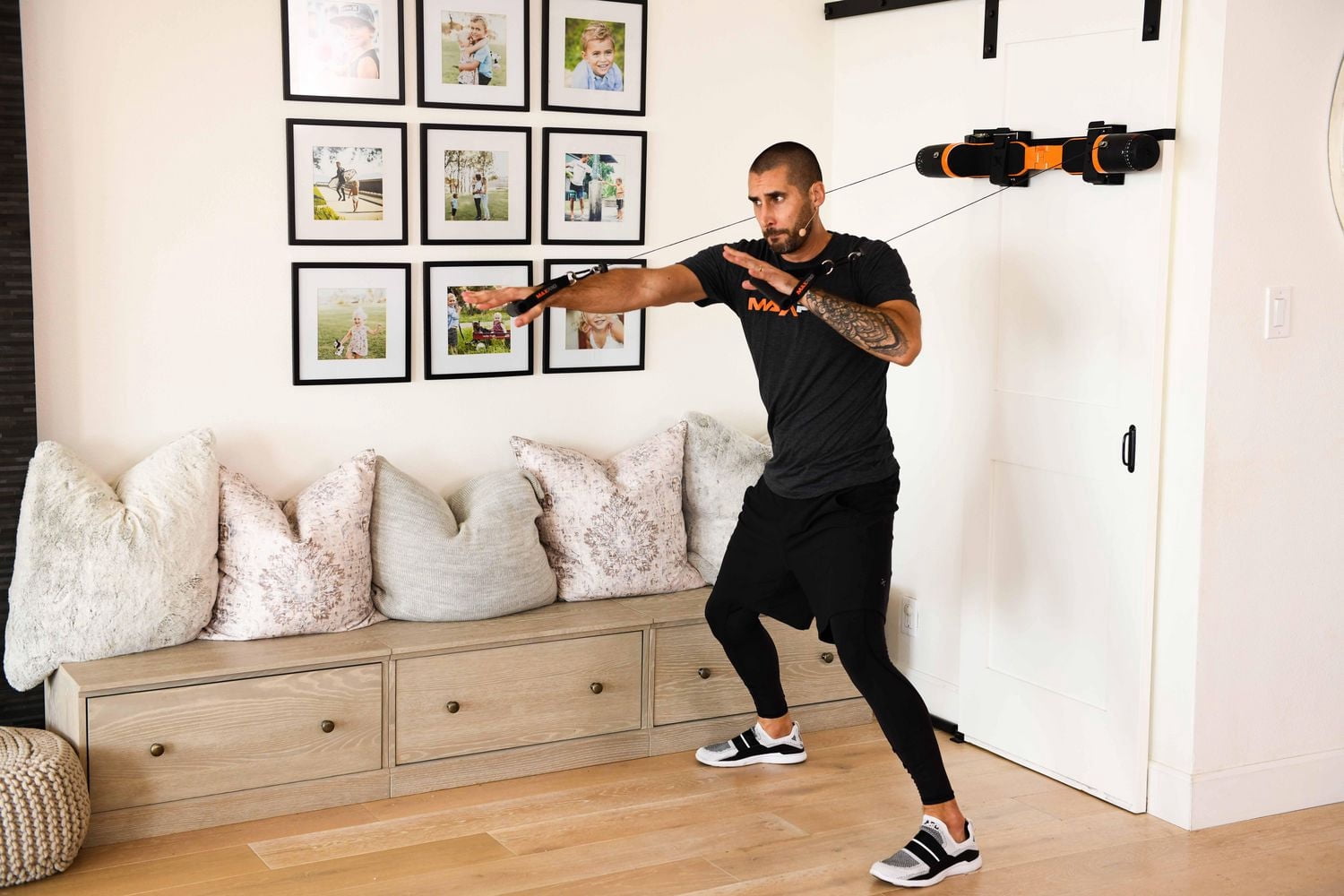 MAXPRO Slimline Fitness Wall Track System