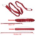 thumbnail image 3 of Unique Bargains 2pcs 37' Red Kayak Paddle Leash Elastic Rowing Boat Paddle Leash Safety Tools Stand Up Paddle Board Kayak Accessories, 3 of 7