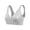Grey, variant on Womens Bras Comfortable Pregnant Womens Plain Color Bra Maternity Nursing Bras Vest Tops