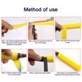 thumbnail image 3 of ZLight 12 Pieces Badminton Racket Wraps Tennis Grip Sweatbands Portable Handle Overgrips Equipment Accessories Sports Supplies Red 1Set, 3 of 6