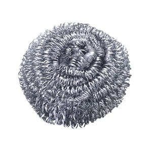 Éponges en acier inoxydable Scrubing Scouring Pad Laine en acier Scrubber pour les cuisines Salle de bains et plus de feuilles de sécheuse 240 Compte sécheur papier ucer feuilles Diva Cup savon sécheuse feuilles maison et planète cheveux sécheuses