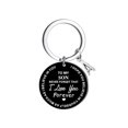 thumbnail image 4 of Creative DIY To My SON Black Stainless Steel Last Name 26 Letter Keychain 2.5cm, 4 of 8
