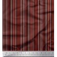 thumbnail image 1 of Soimoi Polyester Crepe Fabric Diagonal Line & Stripe Print Fabric by The Yard 42 Inch Wide, 1 of 3