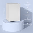 thumbnail image 4 of CoSoTower Mini-Frigo de 2,5 Pi3, Réfrigérateur Compact à Porte Simple avec Congélateur, Thermostat Réglable, Porte Réversible, Blanc, 4 of 7