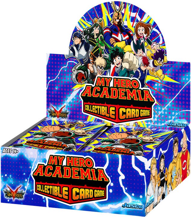 UniVersus Jeu de Cartes à Collectionner My Hero Academia Boîte de Boosters (24 Paquets)