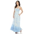thumbnail image 2 of White Mark Robe Maxi à Volants Froncée pour Femme, 2 of 6
