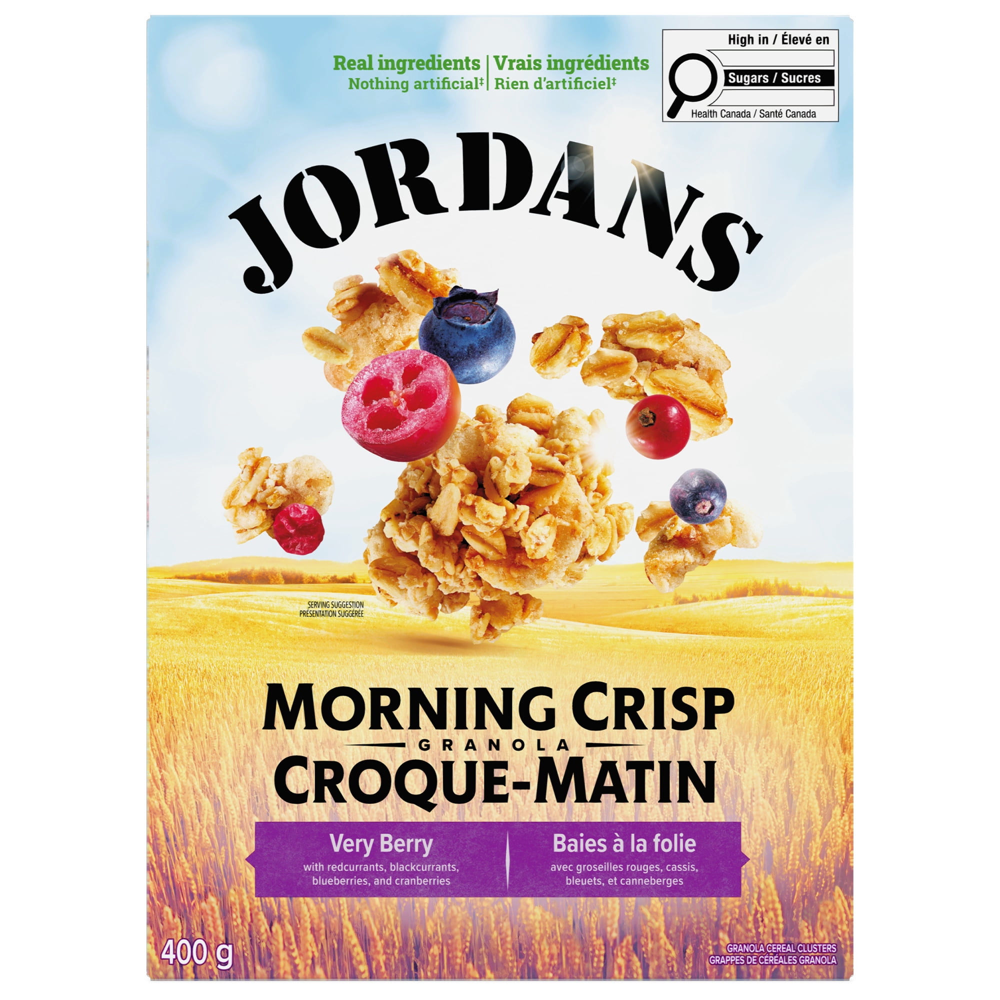 Céréales granola Croque-Matin Baies à la folie Jordans