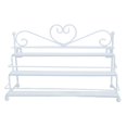 thumbnail image 1 of Nail Polish Holder 3 Layer Heart Nail Polish Shelf Cosmetic Display Stand Holder Rack Organizer, 1 of 5