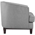 thumbnail image 4 of Modway Coast Polyester and Rubberwood Living Room Set in Light Gray (Set of 2), 4 of 7