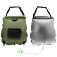 thumbnail image 2 of Solar Heating Water Bag, Leak Proof Water Tap Solar Heating Hot Water Bag Heat Absorbing  For Outdoor Use For Hiking, 2 of 8