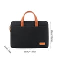 thumbnail image 3 of LSLJS Laptop Bag 13.3 To 14 Inch Laptop Bag Portable Laptop Bag Lightweight Business Briefcase, Polyester Computer Cases, 3 of 6