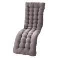 thumbnail image 1 of Coussin de Jardin Confortable en Polyester pour Fauteuil Inclinable, Matelas Épaissi pour Fauteuil Inclinable Extérieur, Coussin de Fauteuil à Bascule Intérieur Gris, 1 of 7