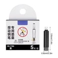 thumbnail image 3 of LSLJS 10 Cartouches d'Encre Rechargeables 10 ml pour Stylo-Plume Rétractables 0,38 mm Baril Transparent Bleu, Fountain Pen, 3 of 8