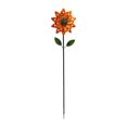 thumbnail image 1 of S SERENABLE Metal Wind Garden Stake Easily Install Sturdy Height 116cm Orange, 1 of 1