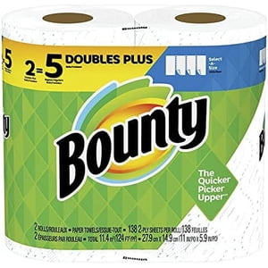 76213 Paper Towels, Select-a-Size, 138 2-Ply Sheets, 2-Pk. - Quantity 6